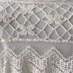 Lace Ivory J. Gee Maxi Sleeveless Boho Flowy Romantic Dress Women’s M Blouson Size M Photo 13