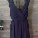 ZARA  navy TRAFALUC Greek goddess dress Photo 0