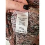 Akemi + Kin Anthropologie Women's Floral Pink Rose Patriza Blouse Size Medium Photo 5