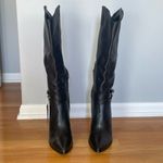 Dolce Vita Tyrone black leather boots — knee Photo 1