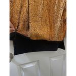 3.1 Phillip Lim  Foil Copper Black CUT AWAY Self Underlayer SWEATSHIRT S Photo 4