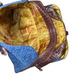 NWOT Samantha Brown Vintage Tweed Tote Blue Carry On Luggage Weekend‎ Bag Photo 8