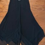 Black sleeveless sheer dress w/rhinestones. Size M Size M Photo 3