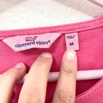 Vineyard Vines Pink Jetty Red Sleeveless Striped Mini Dress Cotton Women’s M Photo 2