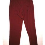 New Womens Worth York Pants Dark Red Slacks Office Work 12 NWT $348 Brick Tall Photo 0