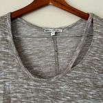 EXPRESS One Eleven Heathered Brown Short Sleeve Top Size Small Photo 1