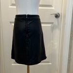 REWASH  Black Mini Skirt in Size Large Photo 2