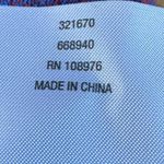 Lemon Way Cotton Double Decker Bus 3/4 Sleeve Sweater Sz XL Blue Photo 7