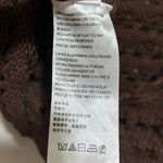 Free People  Beach Waiting For Tonight Fauxchet Top Size XS Chocolate Lava Brown Photo 5