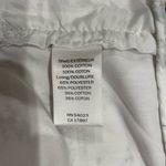 Banana Republic  White Safari Chino Shorts - Size 6 Photo 3