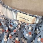 Altar'd State Altar’d state blue floral short puff sleeve mini sundress size xs Photo 5