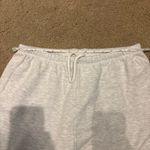 Joah Brown  off white French terry white cotton jogger sweatpants size medium Photo 11