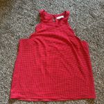 Monteau  Red Polka Dot Tank Top Photo 0