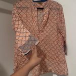 Roller Rabbit  Orange Blouse Photo 2