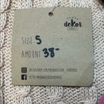 Andree by Unit Chic Two-Tone Leopard Cowl Sweater - Cream and Brown L Photo 3