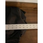 Betsy and Adam Dress Black Cap Sleeve Ruched By Linda Bernell Open Back VTG Size 8 Photo 5