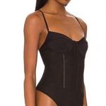 Free People Intimately Women's Night Rhythm Corset Bodysuit in Black Size XS Photo 1