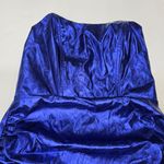 superdown Nellie Strapless Dress in Blue Photo 3