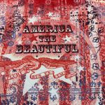 Rebecca Malone Shirt Womens Medium Red America The Beautiful Patriotic Summer Photo 3