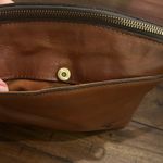 Patricia Nash  Small Arlee Leather Crossbody Bag Cognac Tan MSRP 159.00 Photo 8