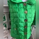 Juicy Couture 2000s Puffer Vest in Green Apple Size Large Photo 1