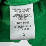 IC Collection sweatshirt letter texture special tape mock neck Kelly green S Photo 7