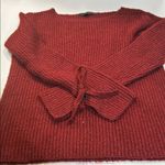 Love Tree  Rich Red Crew Neck Sweater Photo 8
