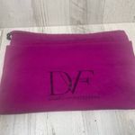 Diane Von Furstenberg  DVF Metallic Embossed Leather Wedges sz 8.5 Black Bronze Photo 8