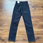 ZARA  Women’s High Rise Ankle Length Slim Distressed Black Jeans Size 2 NWT Photo 1