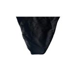 J.Crew NWT  Ribbed High Rise High Leg Cheeky Bikini Swim Bottom Black M #3156 Photo 9