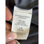 Avia Active Athletic Top Long Sleeve Logo Size L Round Neck Gray NWT Ruching Photo 6