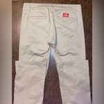 Dickies women's khaki twill pant - size 9 Photo 4