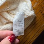 Lulus Cream Knit Sweater Women's Small Long Sleeve Round Neck Casual Photo 8