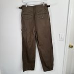 Banana Republic  Heritage Explorer Pant Brown Utility Cargo Linen Blend Womens 6 Photo 3