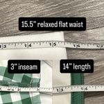 Tuckernuck White Tennis Golf Pickleball Skort Green Gingham Sporty Preppy Large Photo 7