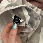 SheIn Grey and White Camo Pants Photo 2