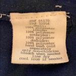 Navy & white polka dot skirt & blouse set. Blue Size XS Photo 13