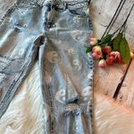 Tinseltown  Blue Skinny Distressed Jeans Photo 2