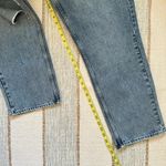 Good American  90’s Duster Blue 950 Straight Leg Distressed High Rise Jeans 14/32 Photo 3