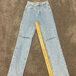 Princess Polly  light Blue Denim Pants size 2 Photo 0