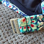 Athleta Monaco Wrap Halter Bikini Top Boho Paisley Print 34D DD Swimsuit Photo 7