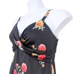 Maurice's Maurice’s Floral Front Wrap Tank Top size L Photo 3