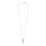 House of Harlow 1960 Gorgon Tusk Necklace Gold Photo 1
