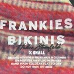 frankie's bikinis Frankie’s Bikinis x Hailee Steinfeld Eden Halter Bikini Top in Pink Disco Photo 6