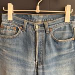 Levi's Vintage 90's 501s, Medium Wash, Cropped w/ Frayed Hem 29x27.25 Photo 1