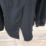 LC Lauren Conrad Lauren Conrad Black Lace Shirt Photo 3