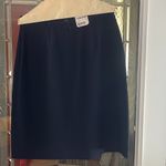 Flying Cross Women’s Size 12 Reg Uniform Skirt Navy Blue Pockets Belt Loops NEW Photo 1