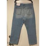 Loft  The Straight Crop High Rise Jeans Size 12 NWT Regular Fit 27.5" Inseam Photo 6