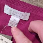 Charter Club  Purple Cardigan Sweater 3/4 Sleeves And Vest Size 3X Photo 6