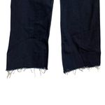 ZARA  Trinny Jeans Womens Extra Wide Leg Flare Raw Hem Dark Denim Women’s Size 2 Photo 2